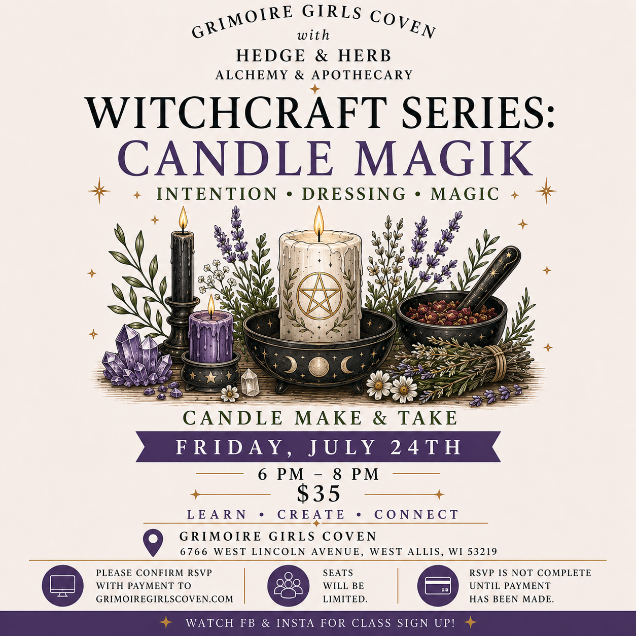 Witchcraft Series: Candle Magik