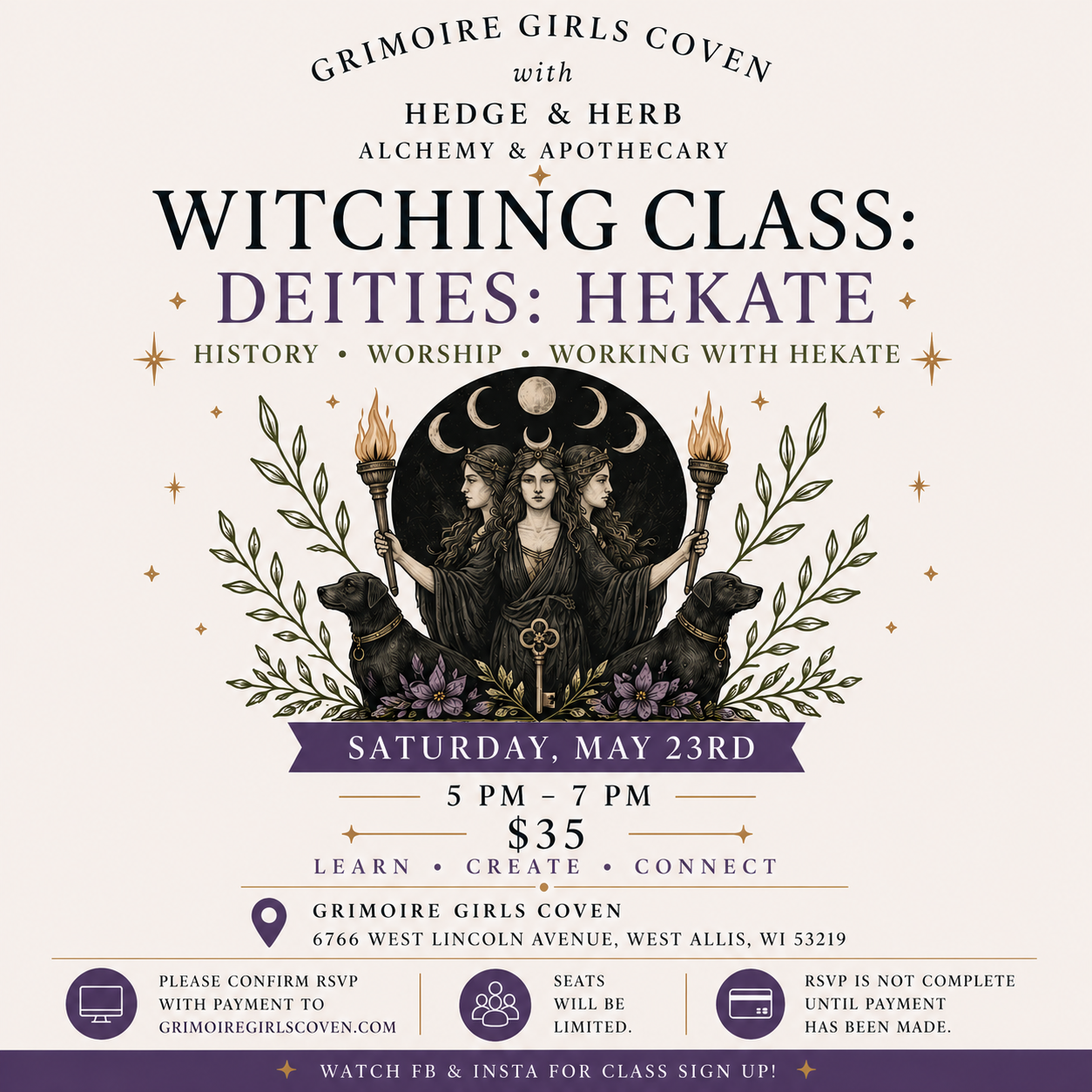 Witching Class: Deities: Hekate